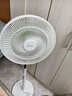 美的（Midea）【幸运草安睡1S】一级能效直流变频声控电风扇家用遥控卧室静音落地扇台式桌面抗菌大风力转页扇 实拍图