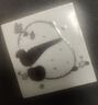 可爱熊猫金属贴3D立体高颜值ins贴画diy手机笔记本电脑平板电脑装饰自粘贴纸 随机2个装 实拍图