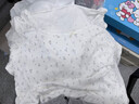 ubras呼呼碎花裙子女生套头长袖睡衣套装碎花夏季薄款家居服 紫底薰衣草印花 M 实拍图
