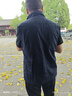 罗蒙（ROMON）高端品牌马甲男户外春秋夏季宽松大码背心薄款透气运动马夹男 深蓝色 XL 实拍图