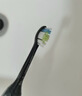 飞利浦（PHILIPS）电动牙刷头W2亮白型官方原装欧洲进口适配钻石1/3/3pro/CI/导航刷系列刷柄  3支装HX6063/96 黑 实拍图