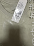 布先生春夏季短袖T恤男士纯棉小白T纯色内搭打底衫 云雾灰 XL(180) 实拍图