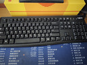 罗技（Logitech）MK120 键鼠套装 有线键鼠套装 办公键鼠套装 电脑键盘 USB即插即用 全尺寸 黑色 实拍图
