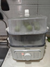 美的（Midea）电蒸锅电煮锅电火锅多功能锅家用电炒锅蒸蛋器蒸包子锅电热锅10.8升三层大容量多用途锅ZGE2323Z02 实拍图