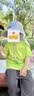 Kocotreekk树儿童防晒帽防紫外线大帽檐夏宝宝遮阳帽男童女童渔夫太阳帽子 实拍图