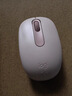 罗技（Logitech）M196 无线蓝牙鼠标 办公鼠标 笔记本商务办公家用 小巧便携 对称手型 珍珠白 实拍图