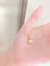 VCIXYOU18K黄金四叶草金项链女彩金吊坠轻奢高级感锁骨链生日礼物送女友 18k黄金吊坠+925银链【京东仓】 实拍图