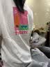 马骑顿（MQD）童装男女同款短袖T恤夏季儿童潮酷短袖T恤 桃粉色 樱花粉 160 实拍图