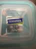 GLASSLOCK 韩国进口宝宝婴儿辅食盒钢化玻璃小号冷冻盒燕窝分装圈色随机 方形210ml*3蓝圈(微波款 实拍图