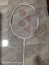 尤尼克斯（YONEX）羽毛球拍天斧进攻高磅全碳素进阶耐打AX10白粉红已穿线附手胶 实拍图
