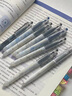 百乐（PILOT）【热门商品】P500考试笔20周年限定中性走珠笔办公用品签字学生CA.BL-P50MW20A-B-S3 0.5白/黑 3支 实拍图