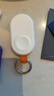 PZOZ【3C认证】适用于苹果手表Apple Watch充电宝5W无线磁吸快充充电器iwatch小巧便携移动电源2000mAh 双口快充款：5W 2000mAh充电宝 白 实拍图