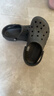 卡骆驰（CROCS）贝雅洞洞鞋男鞋女鞋轻便耐磨一脚蹬拖鞋休闲鞋百搭花园鞋|10126 黑色-001 37 /38(230mm) 实拍图