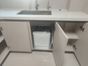 海尔（Haier）净水器家用厨下1200G流速母婴RO反渗透直饮净水机加热一体机餐边柜壁挂式管线机接自来水全屋套装 海尔冷热鲜活水管线机+净水器 实拍图