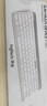 罗技（Logitech）时尚系列 K580 无线蓝牙键盘 办公键盘 便携超薄 笔记本键盘 平板键盘 星空灰 101键 实拍图