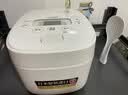 象印（ZO JIRUSHI）电饭煲日本原装进口智能IH电磁加热电饭锅家用多功能大容量煮饭锅煮粥杂粮饭 QAH10C-白色（4-6人） 3L 实拍图