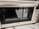 美的（Midea）【价保618】35L家用多功能烘焙电烤箱 双层玻璃门/精准控温/热风烘烤/搪瓷内胆 PT3530W-D 实拍图