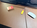 山业（SANWA） 大尺寸桌垫 大号电脑鼠标垫 办公游戏 可卷便携 防滑底 PU皮易清洁 便携 茶色 大号 桌垫90*40 实拍图