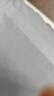 洁丽雅A类100%全棉水洗棉7A抗菌床笠透气床罩床垫保护套 浅灰 150*200cm 实拍图