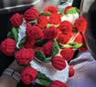 三彩熊玫瑰花束毯子生日礼物女士送闺蜜永生花端午节伴手礼毕业季礼物 实拍图
