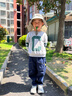 Kocotreekk树儿童防晒帽防紫外线宝宝遮阳帽夏季男童女童太阳帽沙滩大帽檐 实拍图