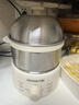 九阳（Joyoung）蒸蛋器 煮蛋器 定时 自动断电安心用 小型316L不锈钢多功能 双层蒸煮鸡蛋早餐神器ZD14-GE330 实拍图