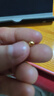 御邪足金999光面算盘珠隔断珠黄金垫片DIY手串手链金配饰 算盘珠:约0.03g 实拍图