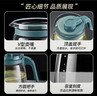 天喜（TIANXI）凉水壶大容量玻璃冷水壶花茶杯家用茶水泡茶壶2300ml礼物 实拍图