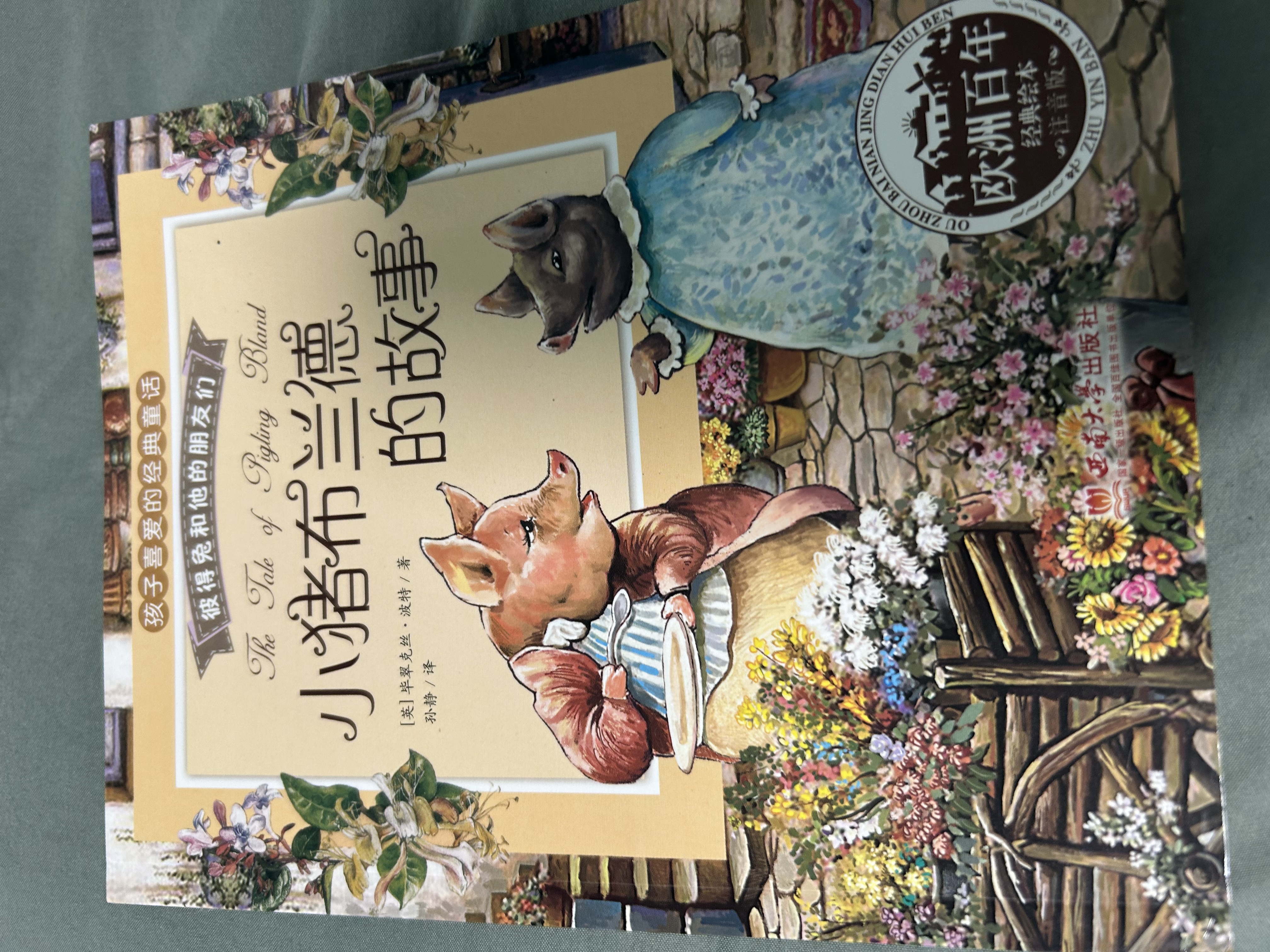 彼得兔的故事系列绘本 和他的朋友们 书拼音读物二三年级课外书6-12岁小学生课外阅读故事书籍 顽皮老鼠的故事 实拍图