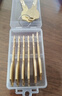 坚甲卫士超c级锁芯双边柱40叶片双面六层复合防盗门通用家用全铜锁芯 (37.5+52.5)90八个主钥匙 实拍图