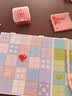 AMOR HOUR【2个】马卡龙拼豆板52钉手工diy套装爱心画线款2mm彩色长钉防烫底板耐高温不变形拼接板手工加厚 实拍图