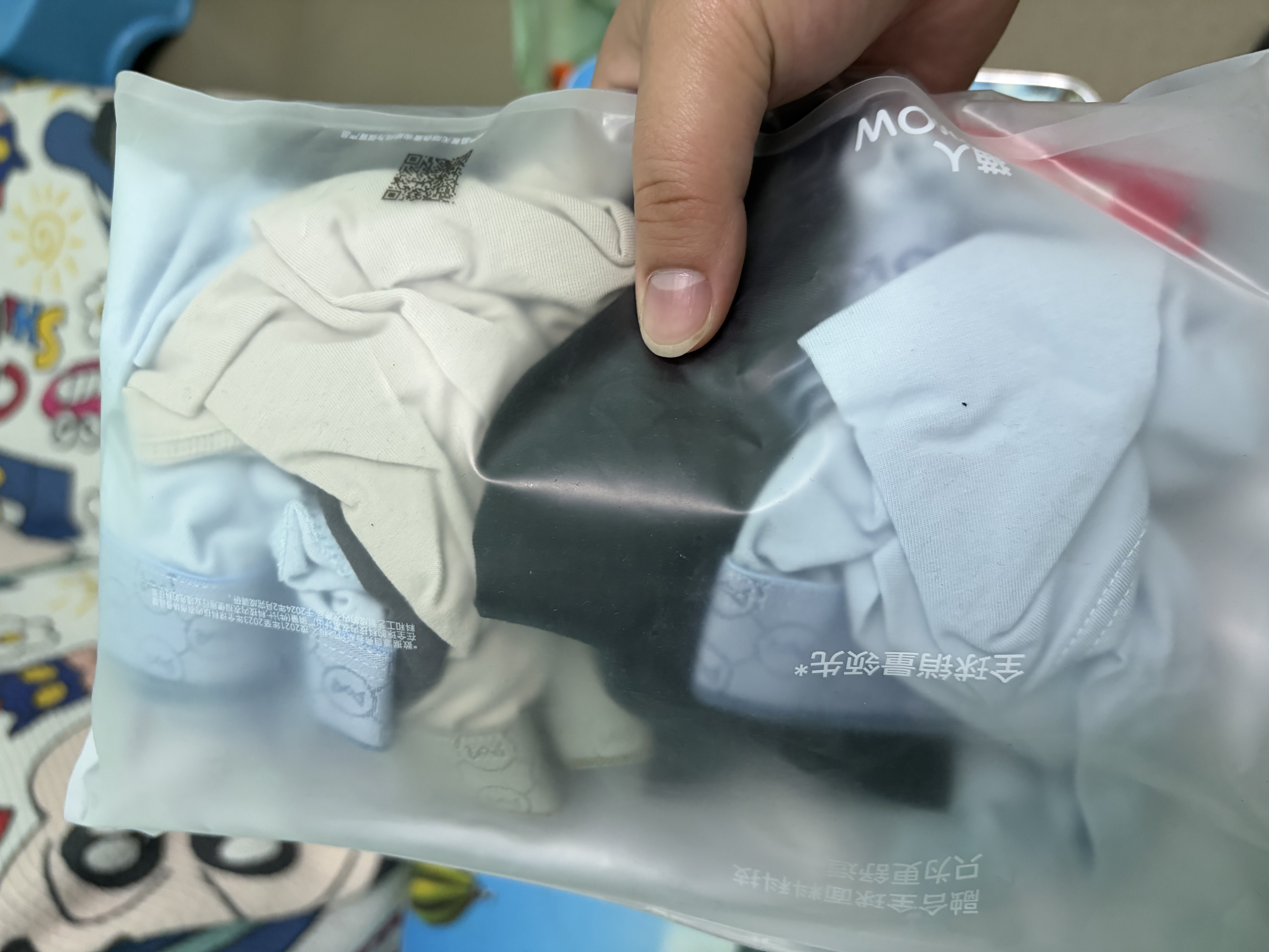 猫人【棉中精品-品质无忧】内裤男士内裤纯棉10A全棉抗菌平角短裤4条 实拍图
