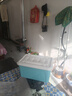 塑料收纳箱家用加大容量整理储物箱子多功能装衣服玩具收纳盒 北欧蓝 46*32*24cm 【不带轮】 实拍图