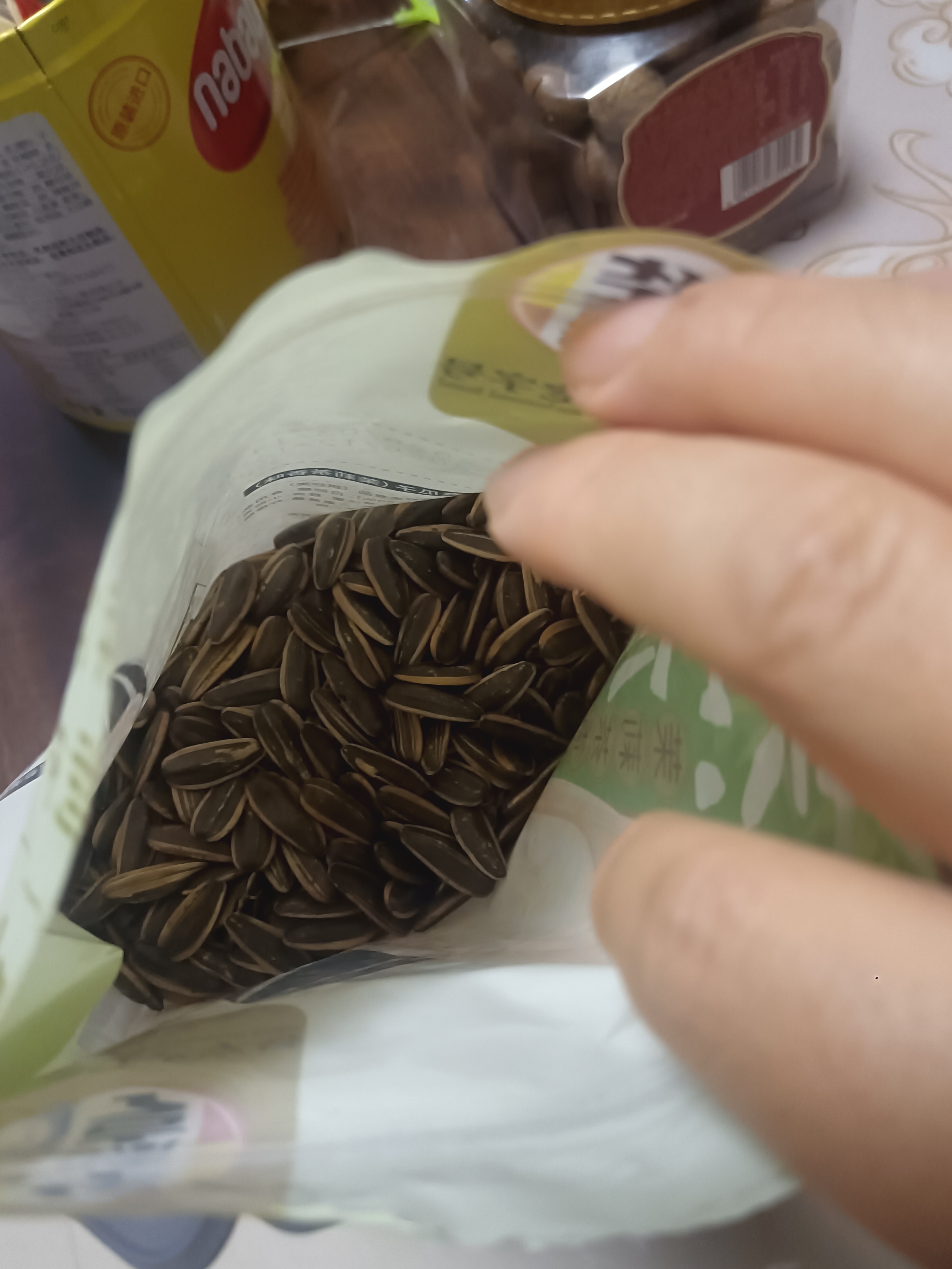 华味亨煮瓜子/五香/500g/袋大颗粒葵瓜子3斤量贩装坚果炒货零食企业团购 实拍图