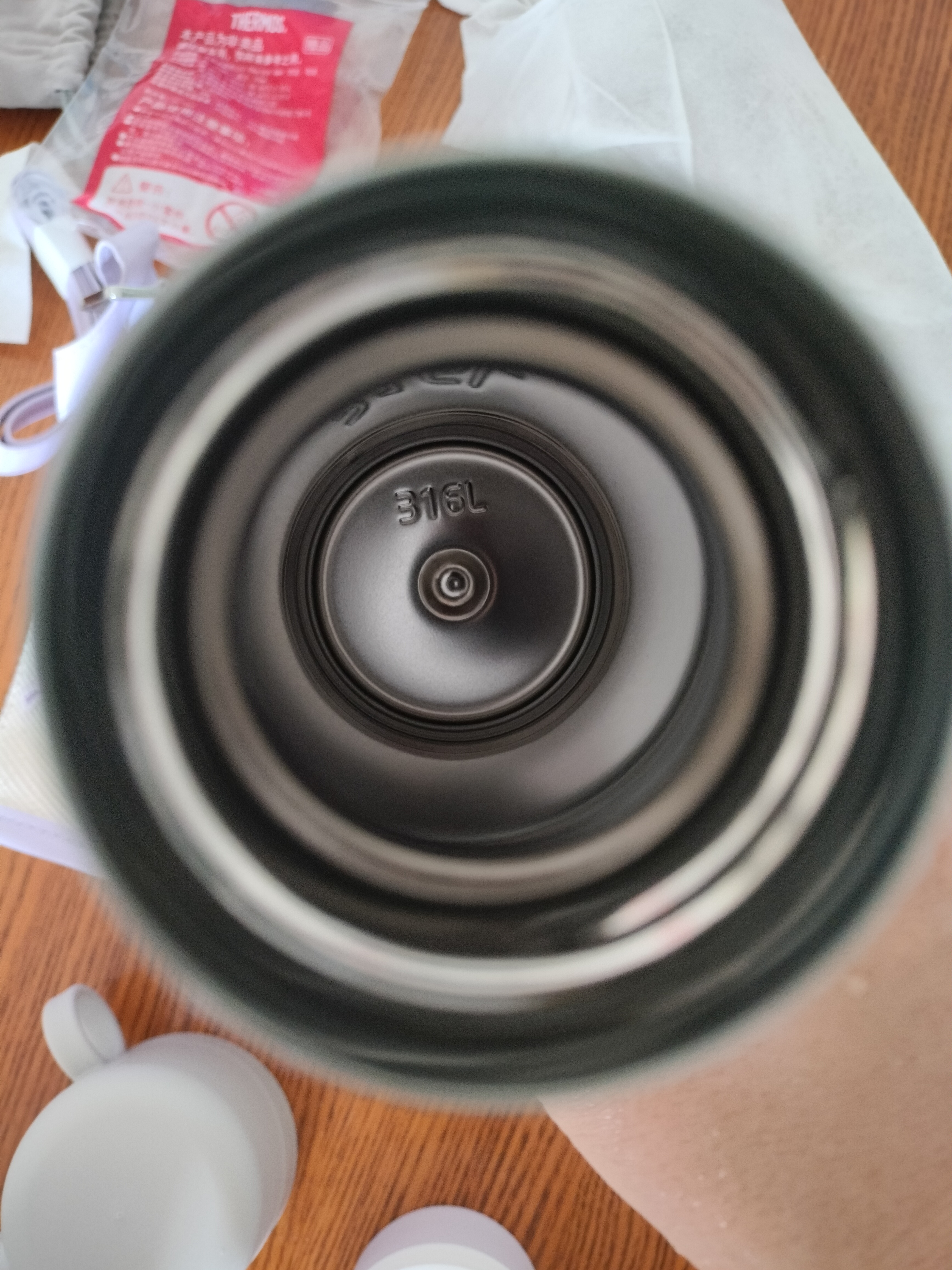 膳魔师（THERMOS）保温保冷杯直饮弹盖杯三丽鸥316L不锈钢带杯套学生杯水杯FFM 实拍图