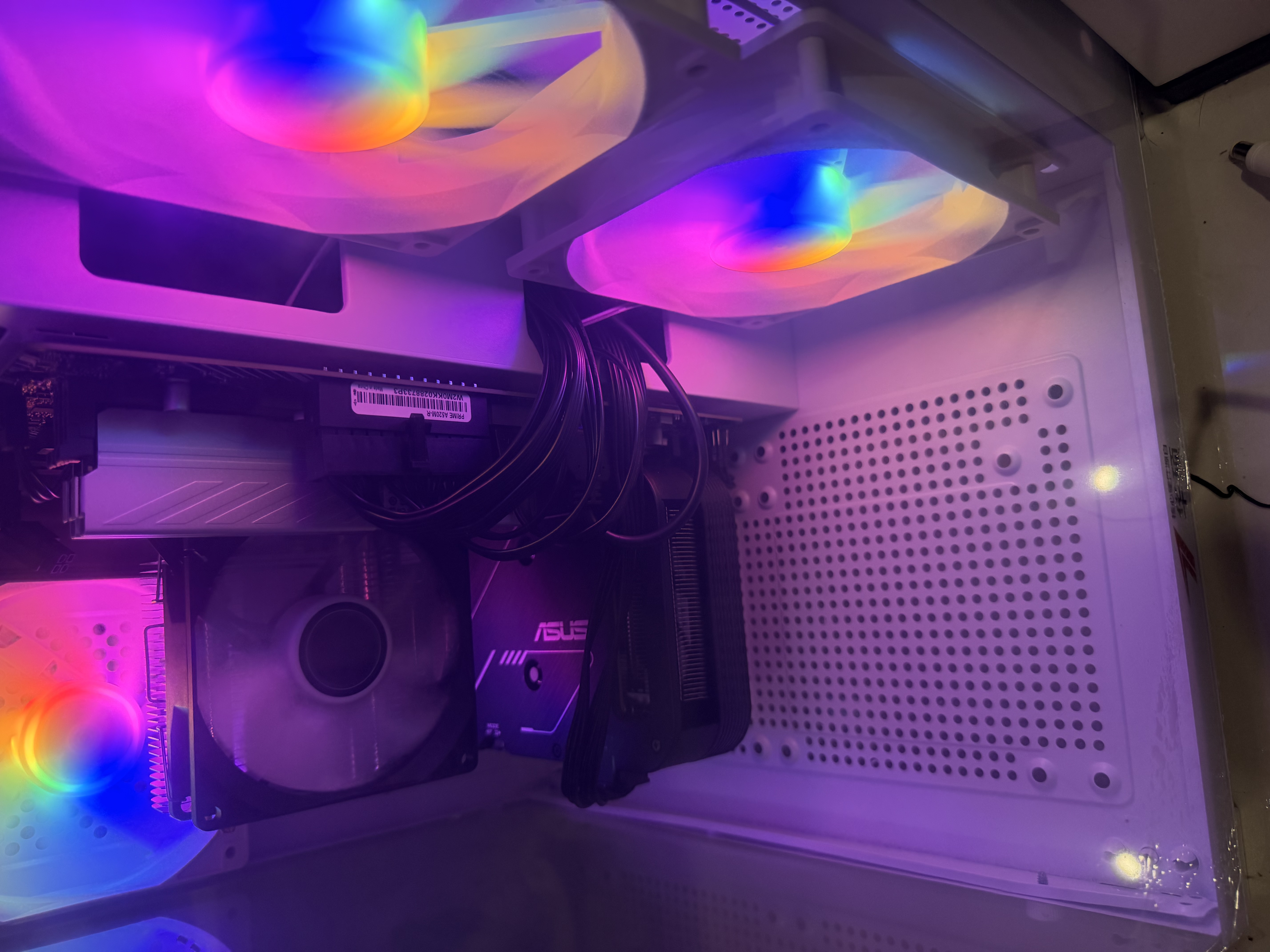 华硕（ASUS）海景房5060全家桶14代酷睿i7台式电脑DIY组装机独显主机整机直播设计游戏电竞水企业大额补贴整套 机皇顶配：R7-5700|RTX5050|1.5T 华硕单主机(五年质保+国行带票 实拍图