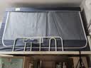 一棉缘（cottonfaith）大学生宿舍强遮光床帘防尘蚊帐一体式高伸缩三开门0.9m上下铺通用 实拍图