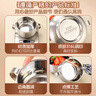 licheers儿童不锈钢碗3-6-12岁儿童饭碗餐碗316不锈钢宝宝辅食碗儿童餐具 实拍图