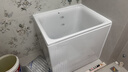 科勒（KOHLER）独立式亚克力浴缸玲纳内外式排水家用浴缸深泡式浴缸带座椅 26759R-0右角位85cm0.85m 实拍图