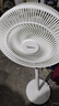 美的（Midea）【幸运草安睡1S】一级能效直流变频声控电风扇家用遥控卧室静音落地扇台式桌面抗菌大风力转页扇 实拍图