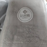 洁丽雅（Grace）纯棉毛巾单条装抗菌柔软吸水洁面巾擦脸洗脸巾 灰色运动 实拍图