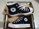 匡威（Converse）All Star Lift夏季女高帮帆布经典厚底鞋黑色560845C 560845C/黑色 （推荐选大半码） 36.5 实拍图