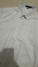 罗蒙（ROMON）纯色商务职业正装男士白衬衫工装男装短袖衬衣男CS72白色XL 实拍图