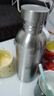 莱诺水杯茶杯316不锈钢单层加厚不保温杯大容量户外便携骑行全钢水杯 【316全钢】1000ml 实拍图