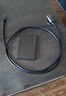 绿联USB3.0数据线Type-C充电线USB-C适用移动硬盘传输U盘苹果17/16/15华为手机平板笔记本电脑车载1米 实拍图