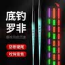 达摩永村浮漂巴尔杉木钓野钓黑坑鲫鲤罗非高灵敏鱼漂浮标放大尾e系列 E-04（三目放大） 2号 实拍图