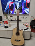 维卡斯（WEIKASI）民谣吉他初学者木吉他单板新手入门练习琴guitar吉它学生男女乐器 38英寸原木色+礼包【初学推荐】 实拍图