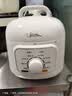 美的（Midea）【价保618】电压力锅 一人食1.8L 开盖火锅家用智能 白玉晶釜高压锅小型2-3人 一键排气 MY- E210 实拍图