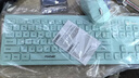 方正（Founder）W6202 薄荷绿 超薄水滴键帽 无线键盘鼠标套装 笔记本台式电脑外接用轻音办公商务键鼠套装 实拍图