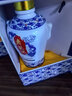 老龙口青花集52度350mL*4 老字号浓香型白酒礼盒装粮食酒喜酒宴送礼礼盒 52度 350mL 4瓶 实拍图